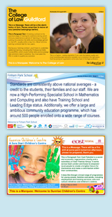 d|sign school and college examples