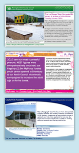 d|sign electronic noticeboard examples