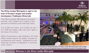 d|sign hospitality example