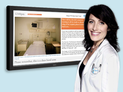 d|sign digital signage: the award winning communication tool