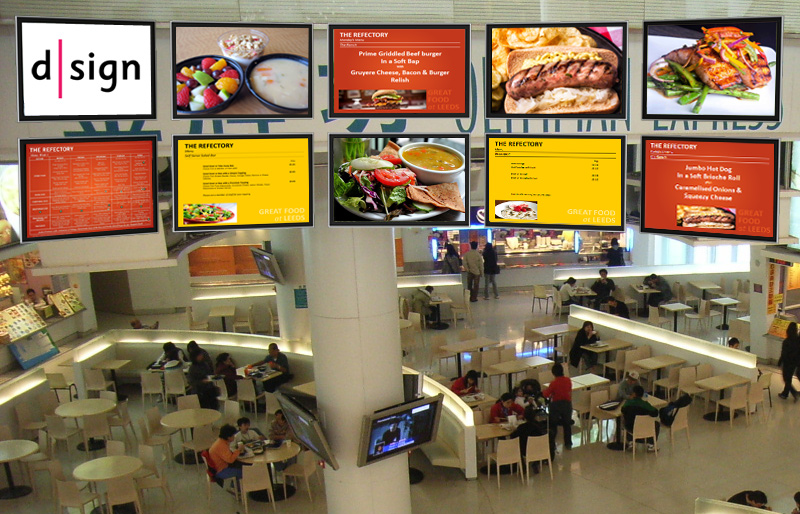 Wall & Overhead Menus