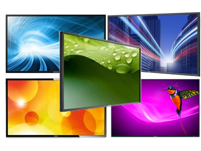 Commercial Displays and Screens