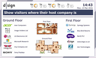 Managed Office Wayfinding